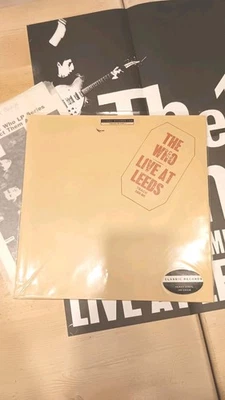 THE WHO - LIVE AT LEEDS VINYL LP ©05 US  All Inserts + Poster NEAR MINT 150g RE - Image 1 of 4