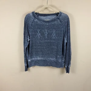 My Favorite Workout Wine Bottle Opener Burnout Sweatshirt Size S - Picture 1 of 11