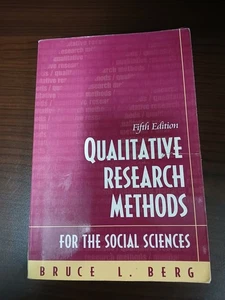 Qualitative Research Methods for the Social Sciences Paperback Br - Picture 1 of 3