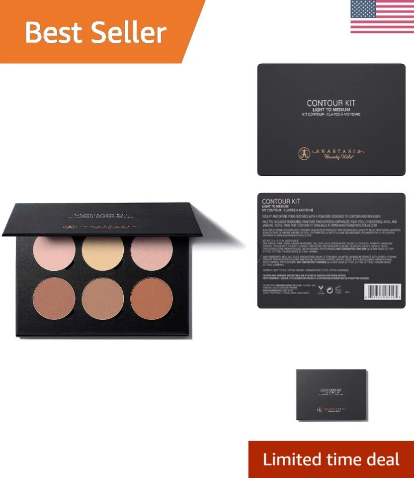 Shimmery Contour Pencil Kit for Medium Coverage - Light to Medium Shades - Image 1 of 4