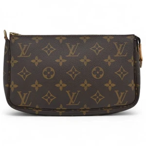 Louis Vuitton Monogram Accessoire Handbag B Rank lv9813dn - Picture 1 of 8