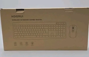 KOORUI Wireless Keyboard & Mouse Combo BK0104 – 2.4GHz – New in Box - Picture 1 of 4