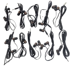 LOT OF 10 - JBL Under Armour EarBud Headphones Wired Aux Cable Earphones- BROWN - Picture 1 of 6