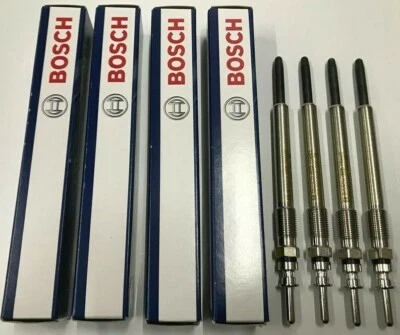 4x Bosch Glow Plugs For Vauxhall Astra G 2.0 DTi MK 4 - Image 1 of 4