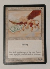 MTG Wild Griffin Portal Second Age Regular Common