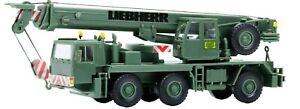 Kibri 18043 Gauge H0 Bundeswehr Liebherr Mobile Crane Ltm 1050/3 # New IN Boxed#
