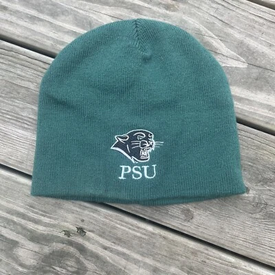 PSU Penn State University Verde Acrílico Gorro Gorra Tejido Foto 1 de 3