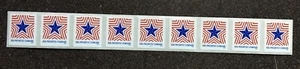 2024USA #5832 10c Radiant Star Presorted Standard - PNC Strip or 9  Mint  #B1111 - Picture 1 of 2