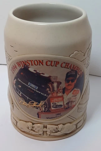 Vintage Dale Earnhardt Sr. 1994 Winston Cup Champion Collector Mug Stein Cover