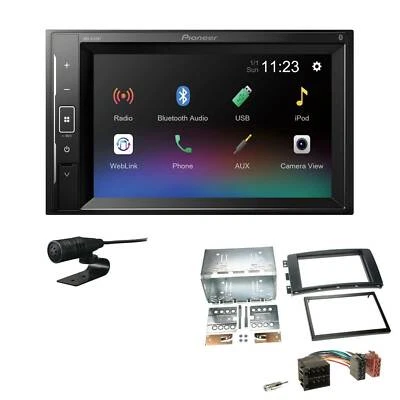 Pioneer DMH-A240BT 2-DIN Autoradio Bluetooth für Smart ForTwo 2007-2010 schwarz - Bild 1 von 4
