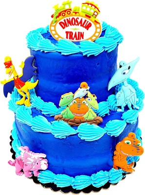 Dinosaur Train Birthday Cake Topper Set Brand New