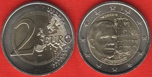 Luxembourg 2 euro 2008 "Chateau de Berg" BiMetallic UNC - Picture 1 of 1