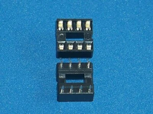 IC-Fassung / IC-Sockel, 8-polig, Doppelfederkontakt, 25 Stück - Bild 1 von 1