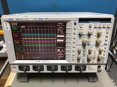 Lecroy Waverunner LT344L 500MHz 500MS/s 4-Channel Digital Storage Oscilloscope - Image 1 of 4