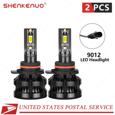 2X Faros LED 9012 Blanco 6000k para Ford Edge 2011-2014 Taurus 2013-2019 Foto 1 de 4