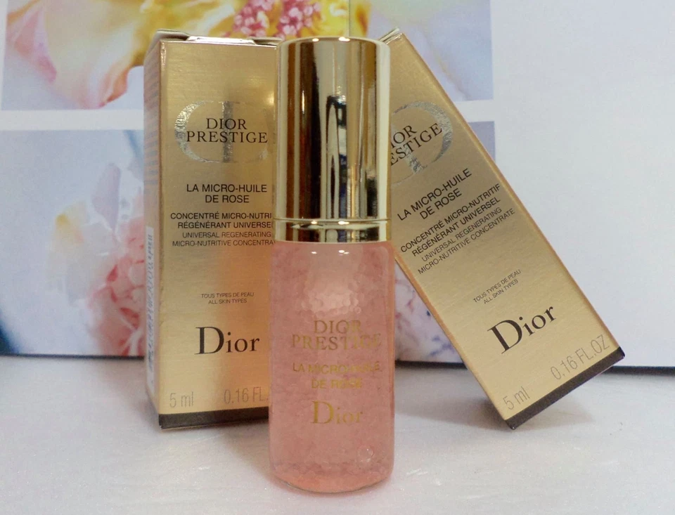 Dior prestige La Micro Huile de Rose Serum 15ml = 5ml x 3 Foto 1 de 4