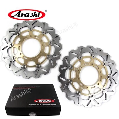 Rotores de discos de freno delanteros para Suzuki GSXR600 08-17 GSXR 750 08-18 GSXR 1000 09-16 Foto 1 de 4
