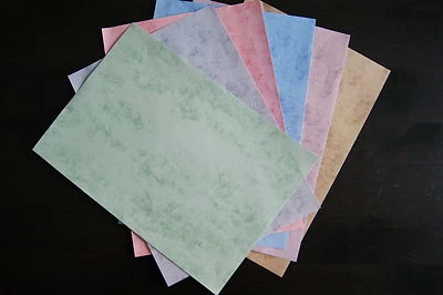 PRIPA Marmorpapier z.B. Urkunde Speisekarte Einladung Jubiläum Aktion 90g/m² DIN A4