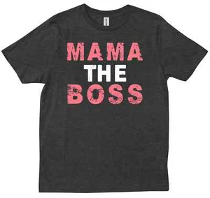 Mama Boss Women Wifey Mother's Day Present Best Mom Gift Family Gifts T-shirt - Picture 1 of 8
