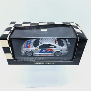 MINICHAMPS 1/43 Diecast Mercedes CLK Coupe Car 2001 DTM Team AMG #1 Schneider - Picture 1 of 5
