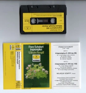 Schubert: Impromptus Wilhelm Kempff Musicassetta - Bild 1 von 1