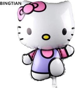 1 pc Running HelloKitty Foil Balloon Birthday Party Theme Decoration Accessories - Picture 1 of 4