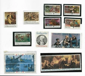 US American Bicentennial Stamp Lot - Picture 1 of 1