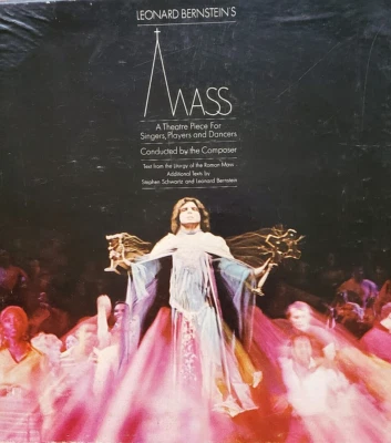 Leonard Bernstein's "Mass" a theater piece, M231008, late 1970's, 2 LP Boxed set - Image 1 of 3