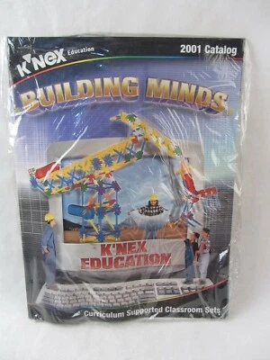 NEW SEALED - KNEX 2001 Catalog Education & 79707 Pack ARCH BRIDGE 32pc Design  - Image 1 of 4