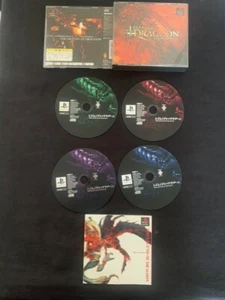 The Legend of Dragoon - Playstation 1 PS1 game with manual NTSC-J Japan version - Picture 1 of 2