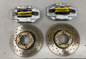 Jaguar XJS XJ6 XJ12 brake rotors/rebuilt calipers/brake pads EBC Yellow. SA317 - Picture 1 of 9