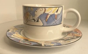 Taza y platillo de tango Sakura  - Imagen 1 de 6