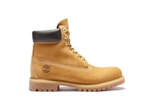 Timberland Men's 6-inch Premium Waterproof Boot Size 9 - Wheat Nubuck - Picture 1 of 6