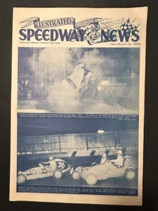 1950 SPEEDWAY News Illustrated AUGUST 1, 1950 HOP HARRINGTON Johnny PARSONS - Picture 1 of 3