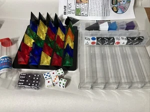 Looney Labs Looney 93 Pyramids Lot + Volcano Board & Dice - Picture 1 of 8