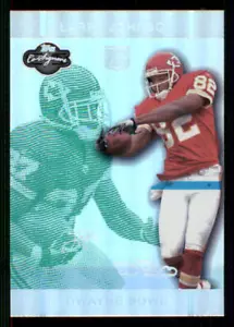 2007 Topps Co-Signers Holosilver Green #76B Dwayne Bowe/Larry Johnson /75 - Picture 1 of 2