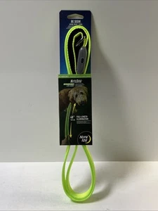 NiteIze Light Up Dog Leash Rechargeable LED 48” Long Cushioned Handle - Picture 1 of 3