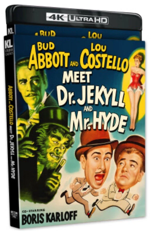 Abbott and Costello Meet Dr. Jekyll and Mr. Hyde (4K UHD BD+Slipcover) Presale - Image 1 of 1