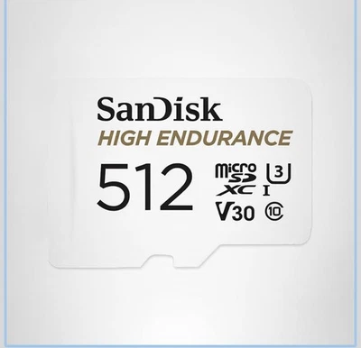 SanDisk 512GB High Endurance Video microSDXC Card w/ Adapter SDSQQNR-512G - Image 1 of 2