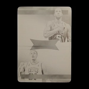 2019-20 Panini Eminence Kevin Garnett & Paul Pierce Celtics 1/1 Printing Plate - Picture 1 of 2