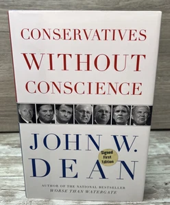 SIGNED!!!  Conservatives Without Conscience by John W. Dean  - Hardcover / DJ - Bild 1 von 15