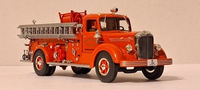 1/34 scale Mack model L Pumper American Classic Fire  truck diecast model  - Image 1 of 4