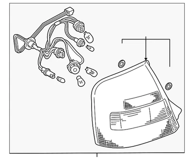 Conjunto de lámpara combinada original Mazda BL8D-51-150 Foto 1 de 2