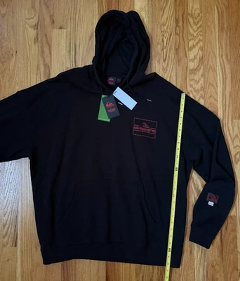 Quiksilver X Stranger Things Upside Down Sudadera con Capucha (Hombre XXL) Foto 1 de 4