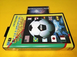 CHAMPIONS WORLD CLASS SOCCER SEGA Mega Drive / GENESIS REG CARD RARE! - Picture 1 of 5