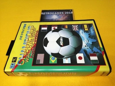 CHAMPIONS WORLD CLASS SOCCER  SEGA Mega Drive / GENESIS REG CARD RARE! - Image 1 of 4