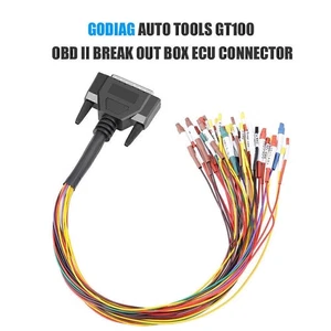 Cable de puente colorido DB25 para detector de protocolo GODIAG AUTO TOOLS GT100 OBDII - Imagen 1 de 5