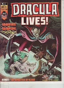 DRACULA LIVES #4 VF/NM - Foto 1 di 1