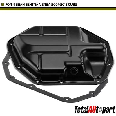New Engine Oil Pan with Gasket for Nissan Cube 2009-2014 Sentra Versa 1.8L 2.0L - Image 1 of 4