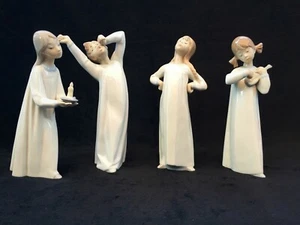Schöne authentische Lladro Figuren # 4868 - 4870 -4871 - 4872.  4 Stück - Bild 1 von 10
